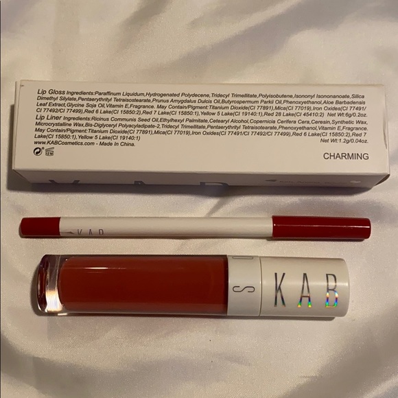 KAB COSMETICS Lip Liner + Gloss Set in Charming - Picture 2 of 3